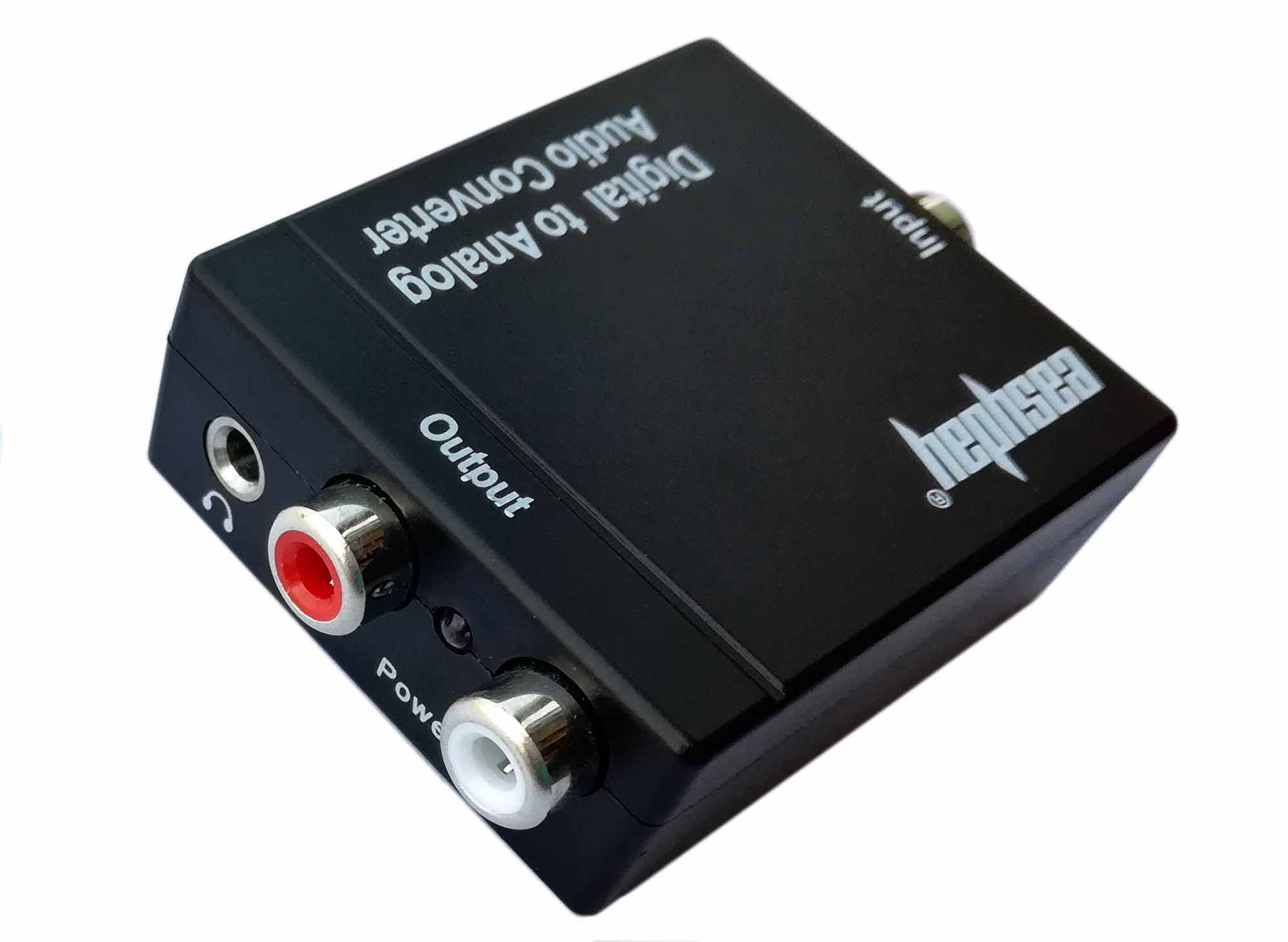 192kHz DAC Converter Digital to Analog Audio Converter Adapter with Fiber Cable USNE_DAC3.5_50CM_USB