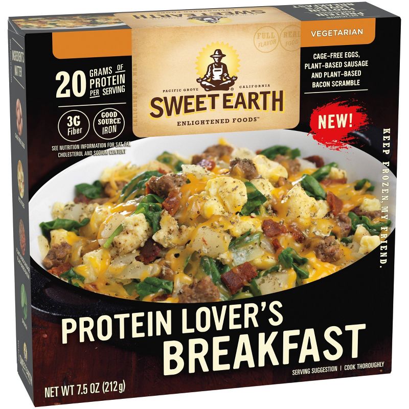 Sweet Earth Frozen Protein Lover's Breakfast Bowl - 7.5oz
