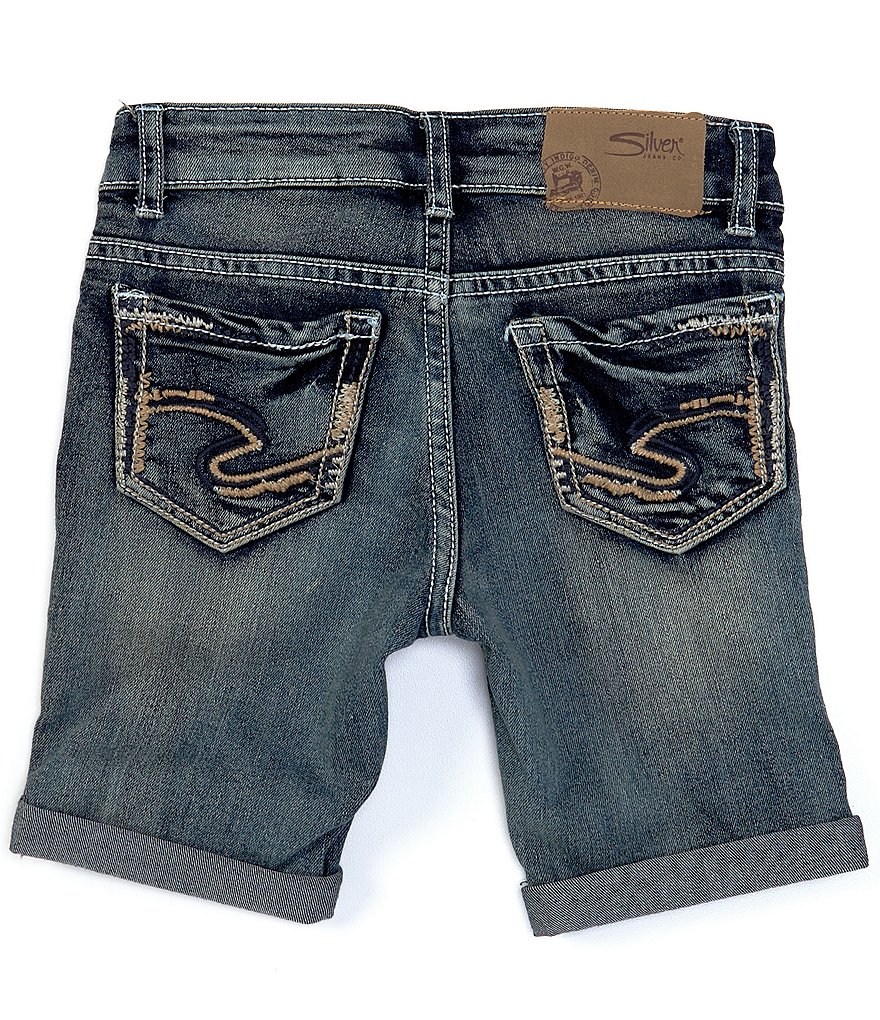 Hippie Girl Little Girls 4-6X Tie-Dye French Terry Dolphin Shorts