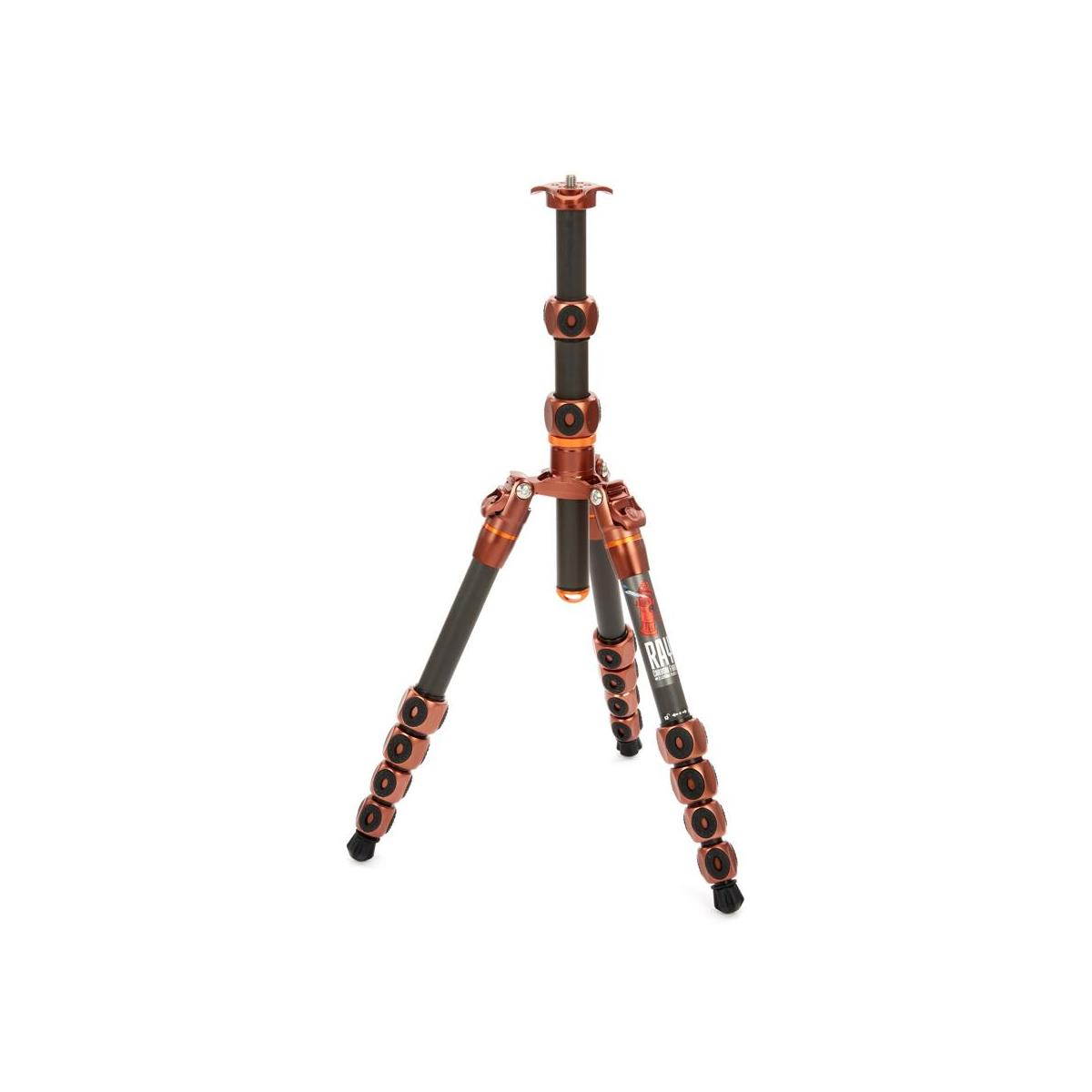 3 Legged Thing Legends Ray 5-Section Carbon Fiber Travel Tripod, Bronze #RAY