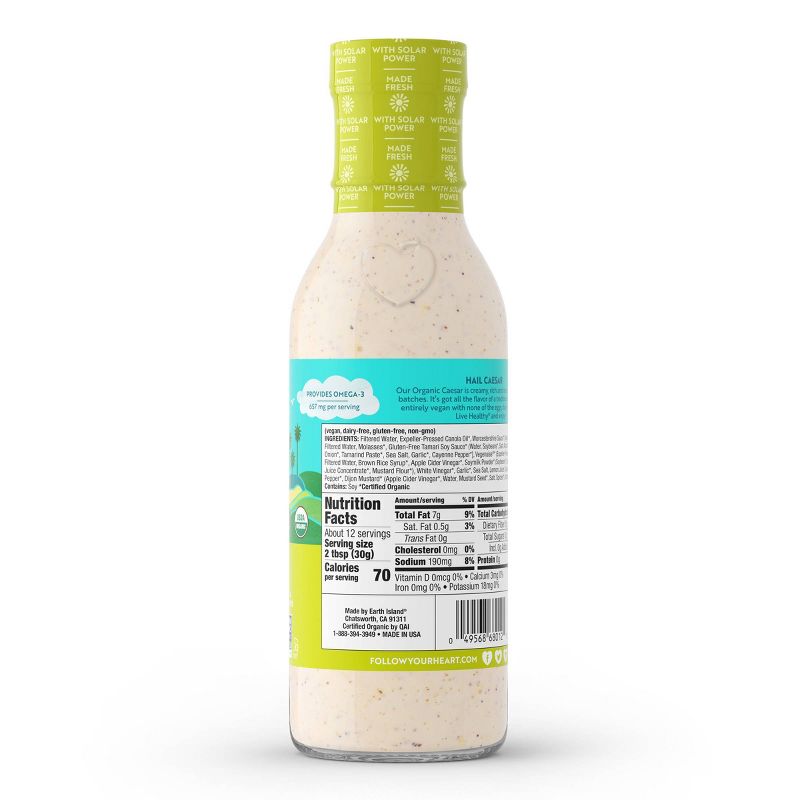 Follow Your Heart Vegan Caesar Salad Dressing - 12oz