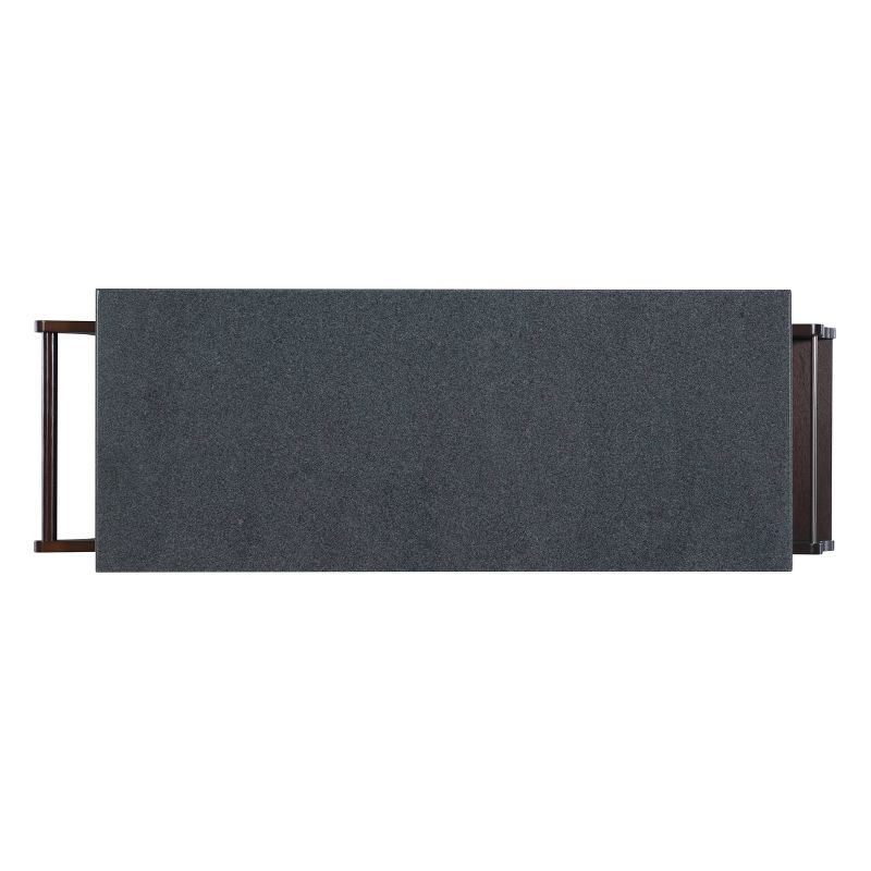 Origami Wood Top Steel Kitchen Organizer 3 Mesh Basket Sliding Drawer (2 Pack)