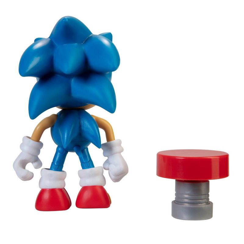 Sonic the Hedgehog 4" Figure Classic Sonic with Spring Wave 4