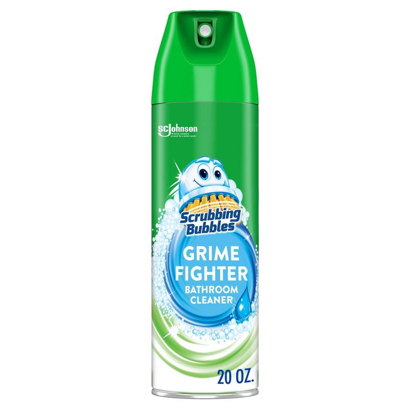 Scrubbing Bubbles Bathroom Grime Fighter Aerosol Rainshower - 20oz