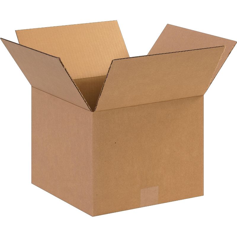 COASTWIDE 12 x 12 x 9 Shipping Boxes, 32 ECT, Brown 121209