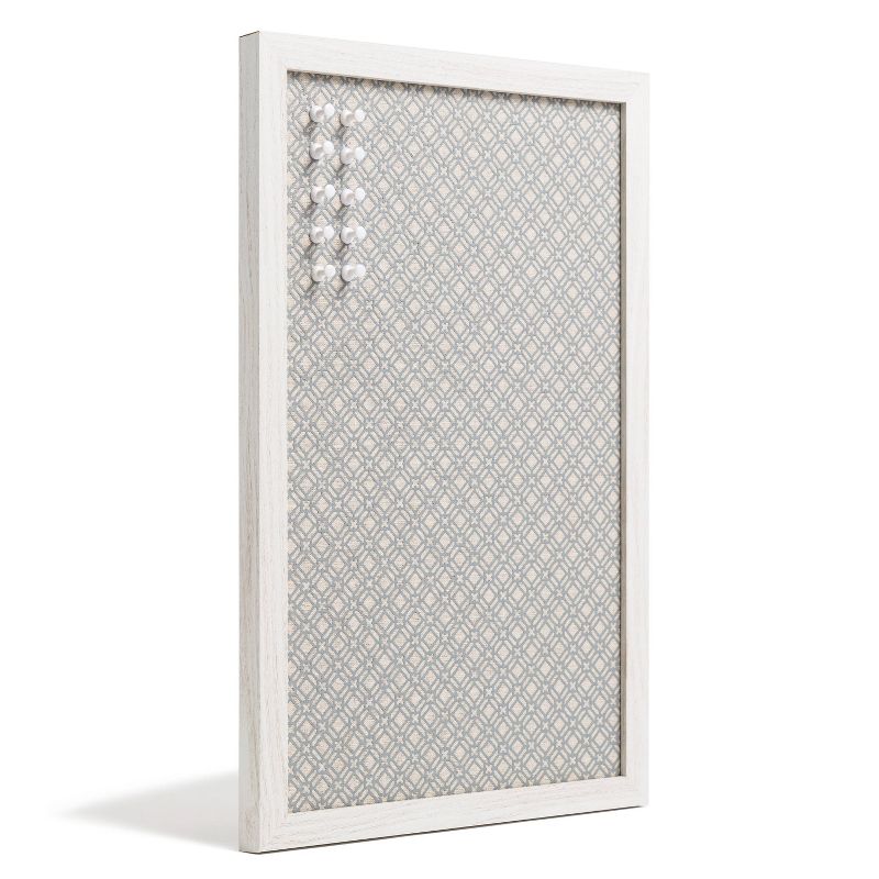 U Brands 11"x17" Organization Center 3-Board Set White Frame