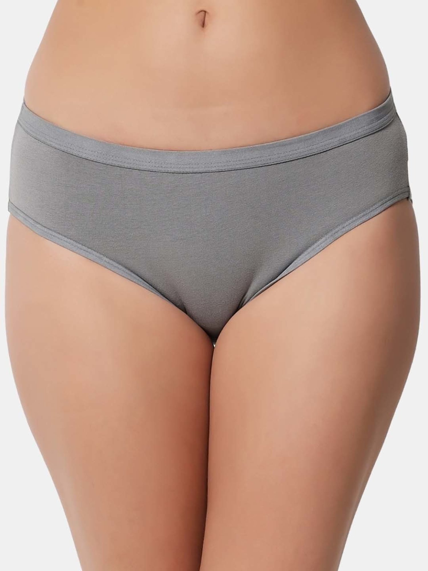 Bleeding Heart Grey Plain Panty