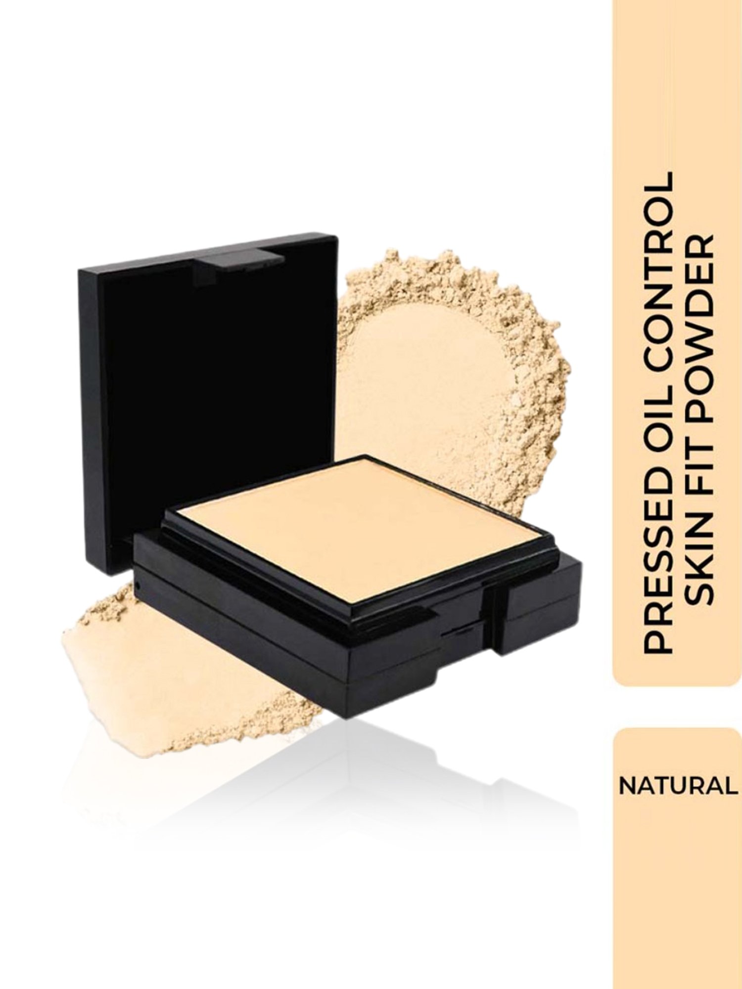 Half N Half Pressed Oil Control Skin Fit Powder Natural - 20 gm