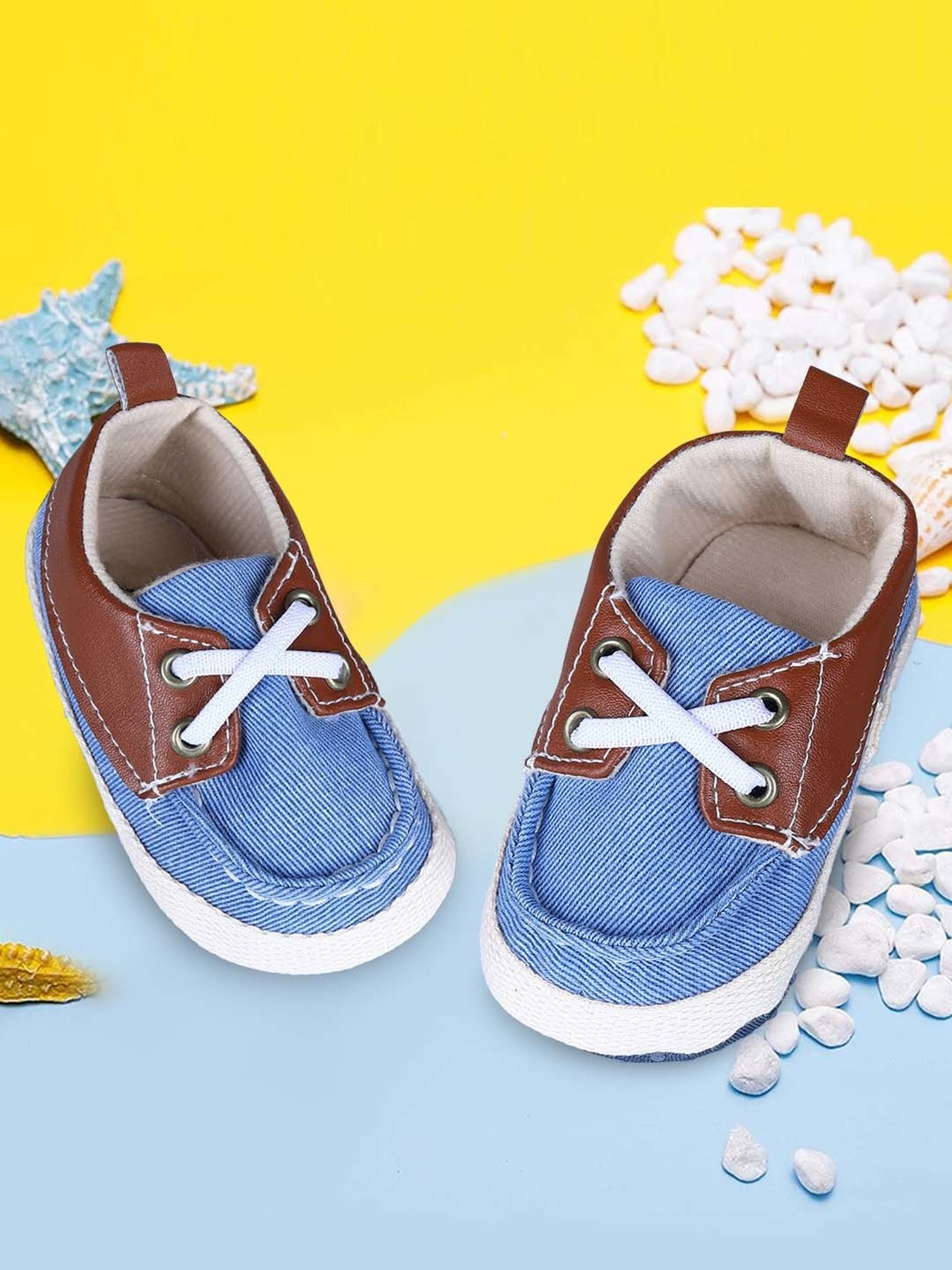 Baby Moo Kids Brown Casual Booties