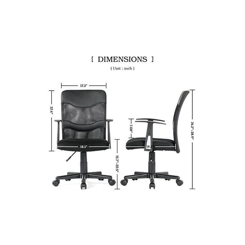 Cute Fuzzy Desk Chairs Armless Small Home Office Task Chair for Teens Girls, Comfy Fluffy Chairs for Bedroom Desk,Grey