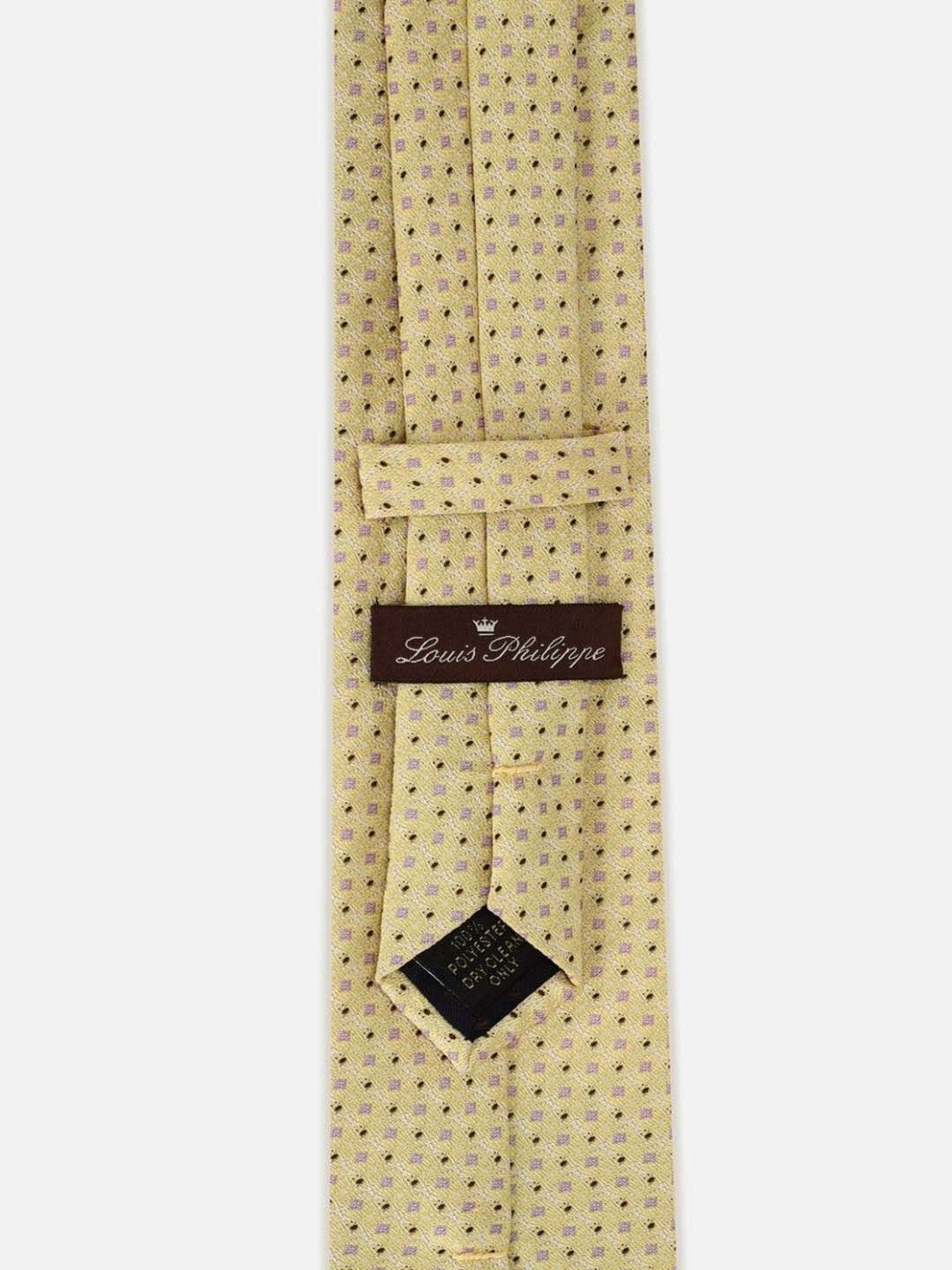 CHOKORE Yellow and Blue Printed Tie