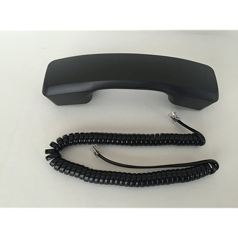 Replacement Black Handset with 9 Foot Cord for Panasonic KXT7700 Series Phone KXT7720 KXT7730 KXT7731 KXT7736