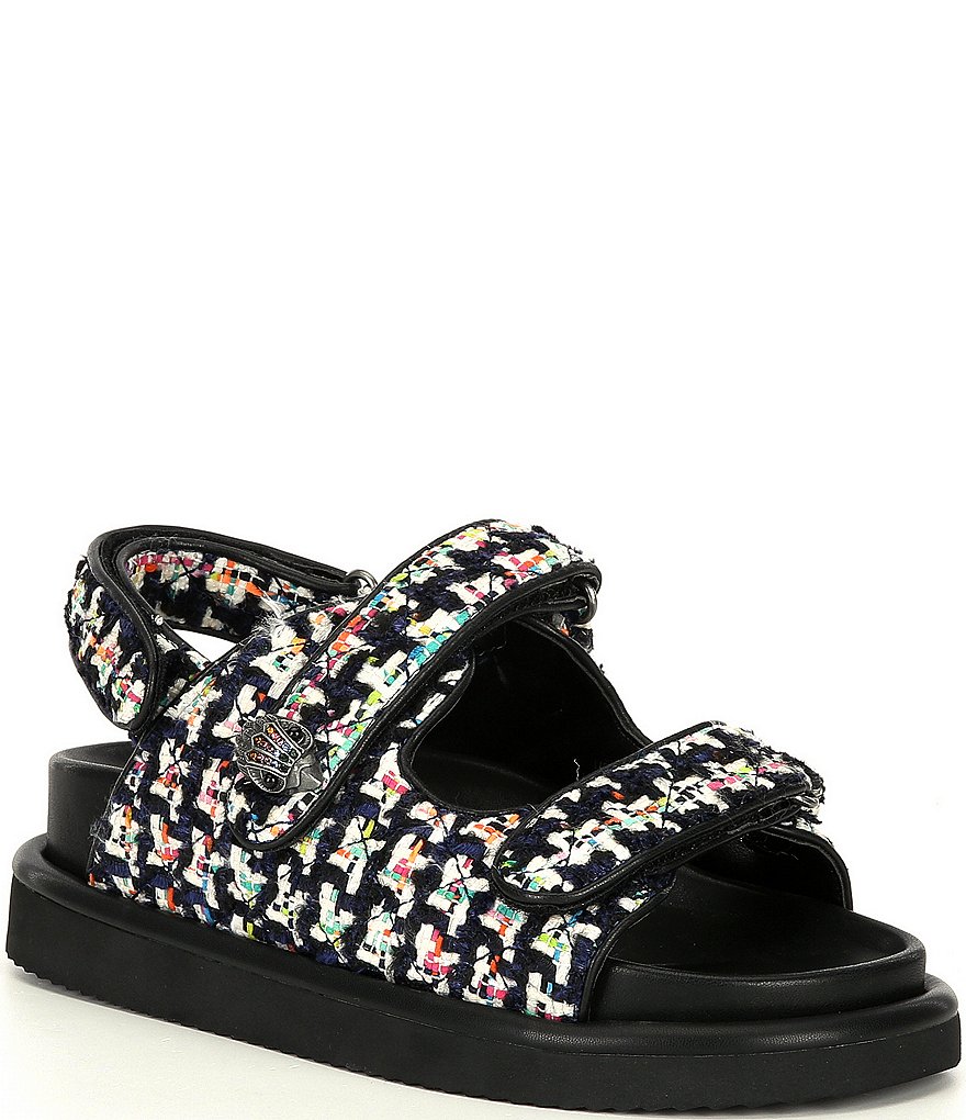 Kurt Geiger London Orson Fabric Quilted Sandals