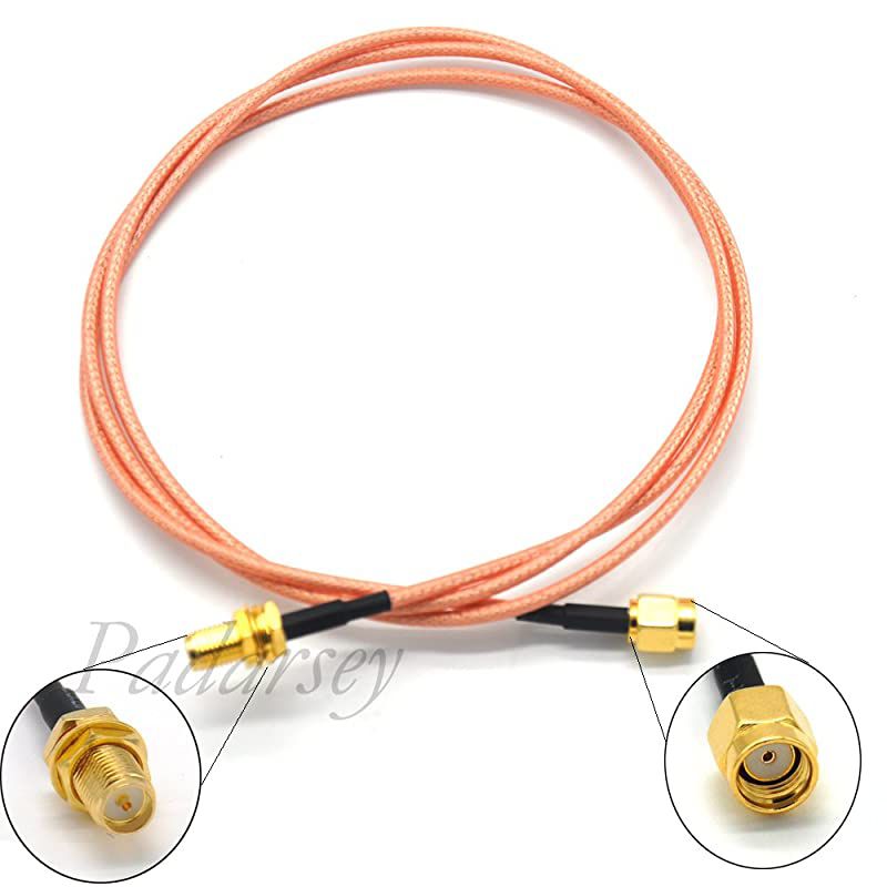 100cm FPV Antenna Extension Cable RPSMA Male to RPSMA Female Antenna Adapter