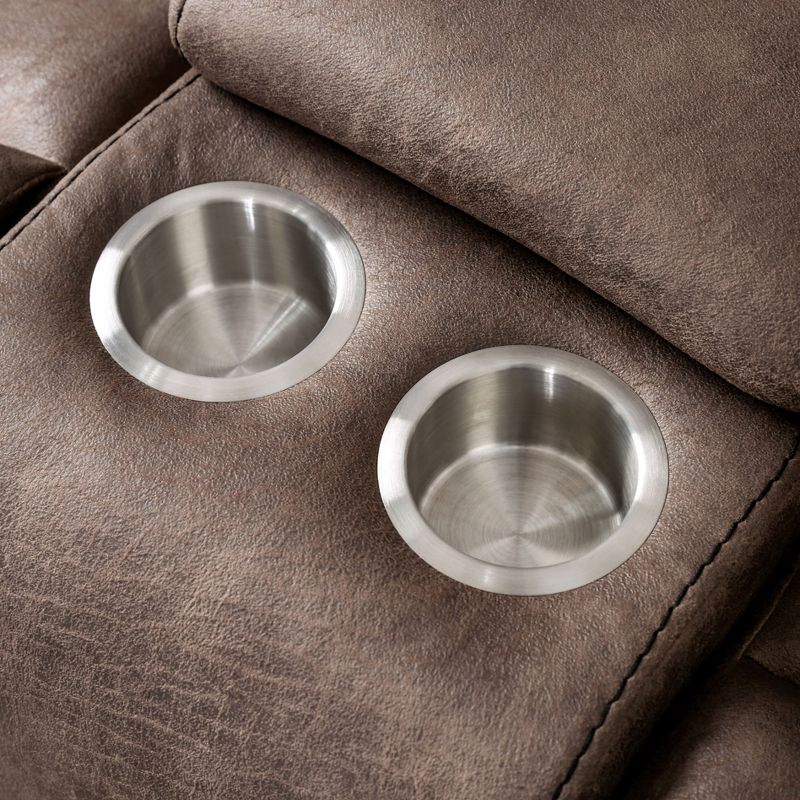 Turner Loveseat Basic Brown - HOMES: Inside + Out