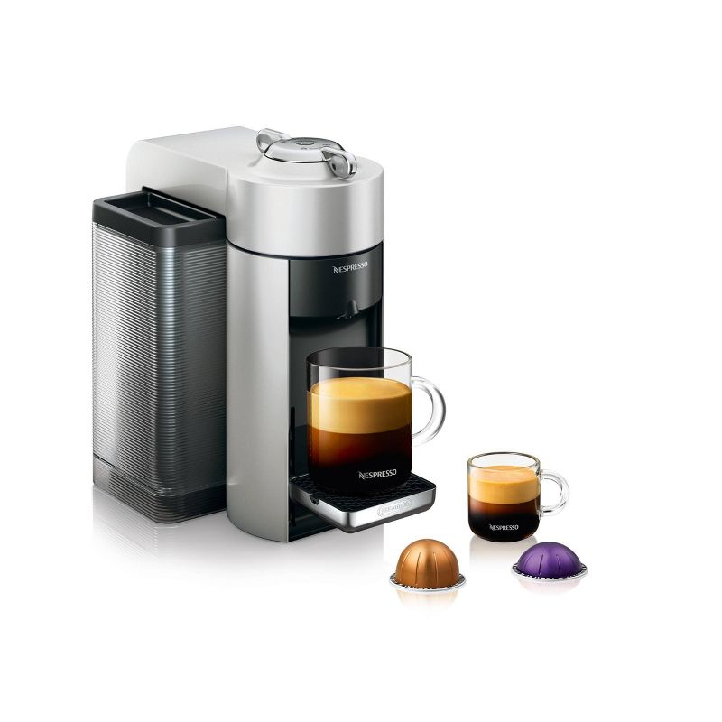 Nespresso Vertuo Coffee and Espresso Machine Silver by De'Longhi