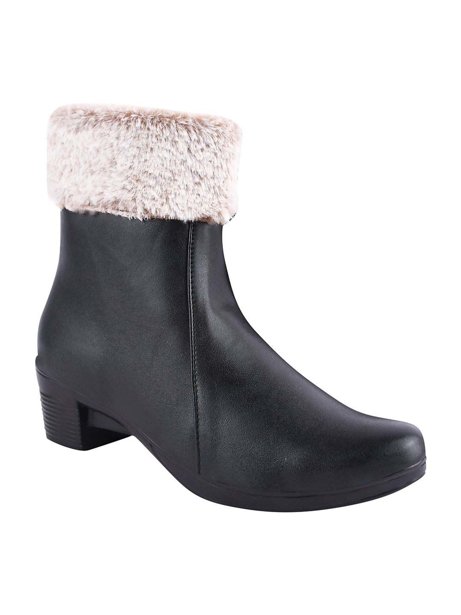 Shoetopia Kids Black Casual Boots