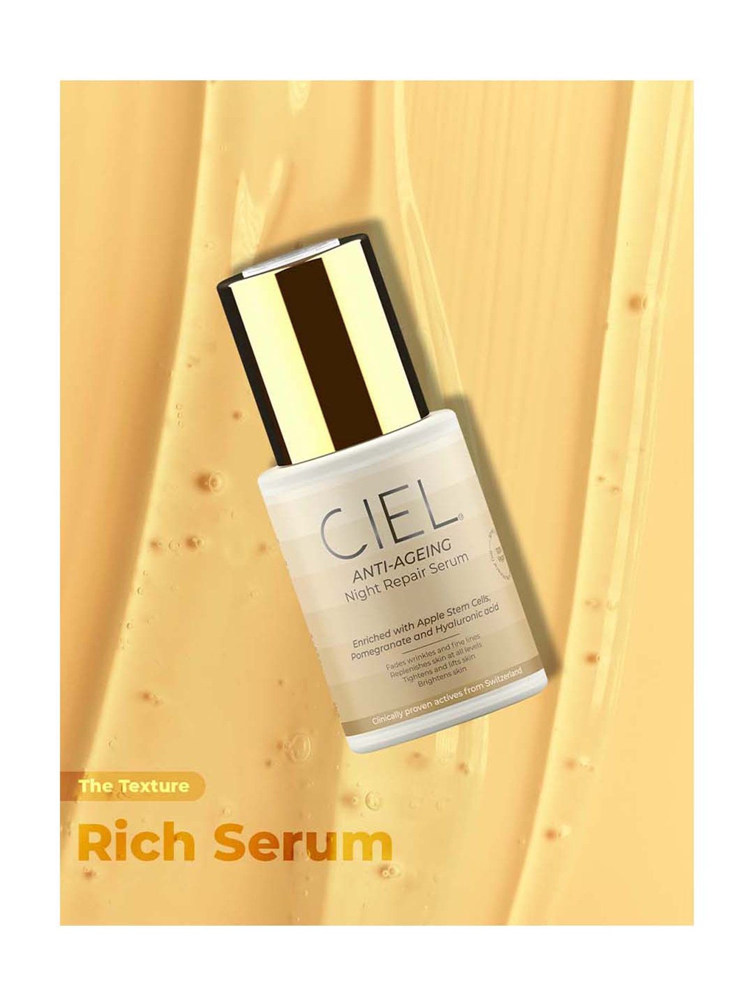 CIEL Anti-Ageing Night Repair Serum - 30 ml