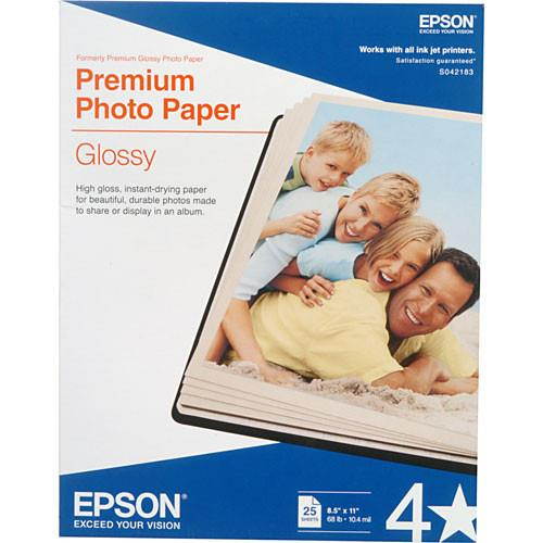 Epson PAPER, PREMIUM PHOTO PAPER, GLOSSY,