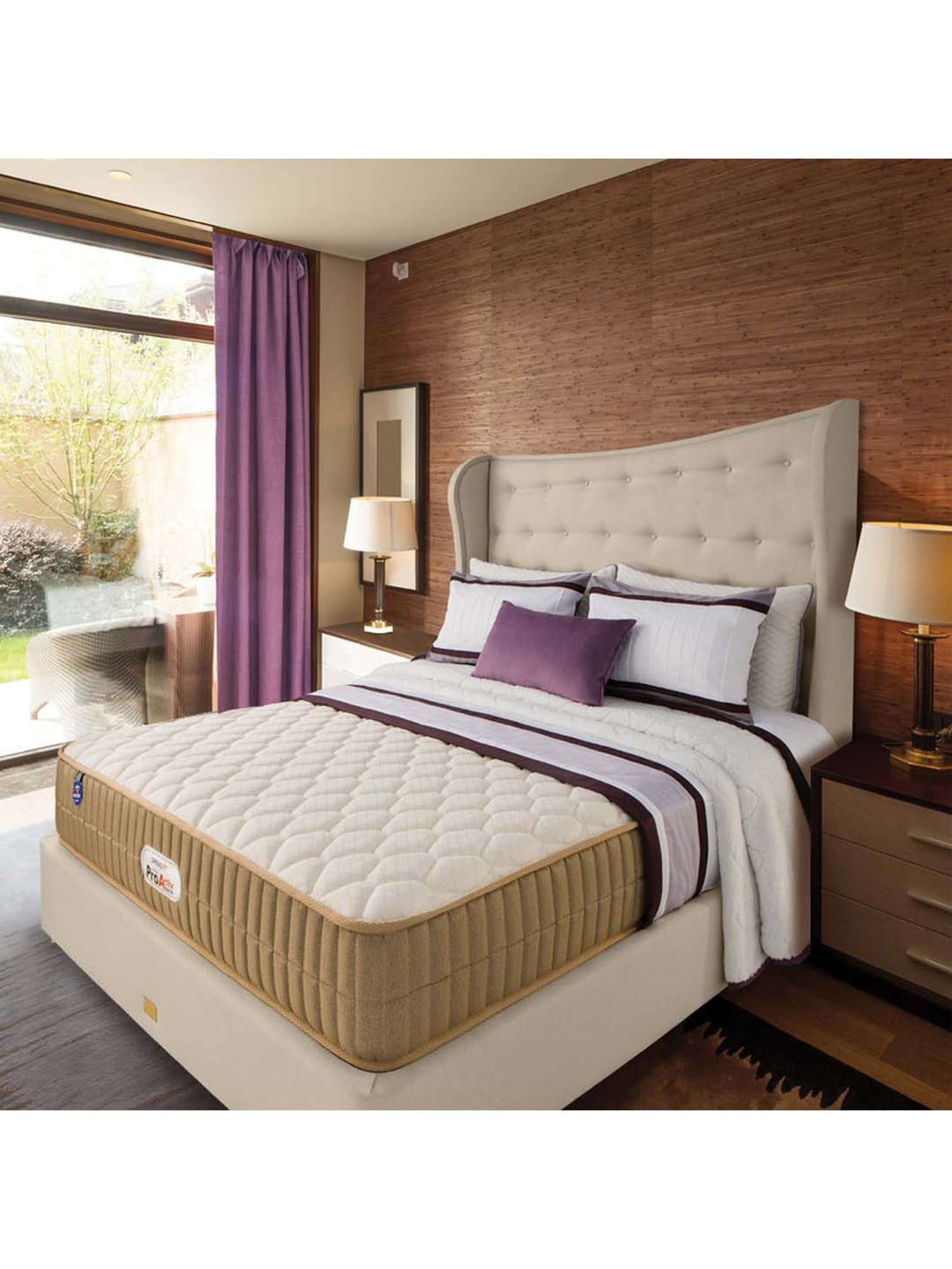 Springfit Pro Activ Back Dual Side Ortho ReActive Foam Bed Mattress 5 inch-Single Size(72x36x5)