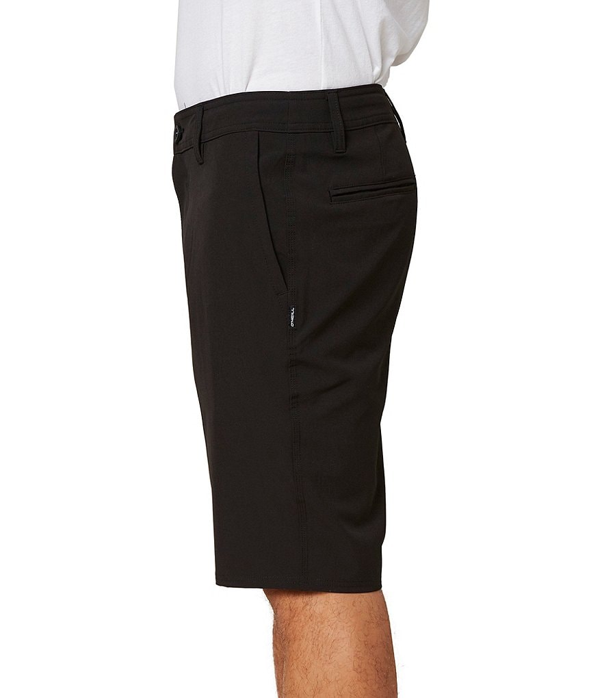 Redsand Solid Heather 20#double; Outseam Hybrid Shorts