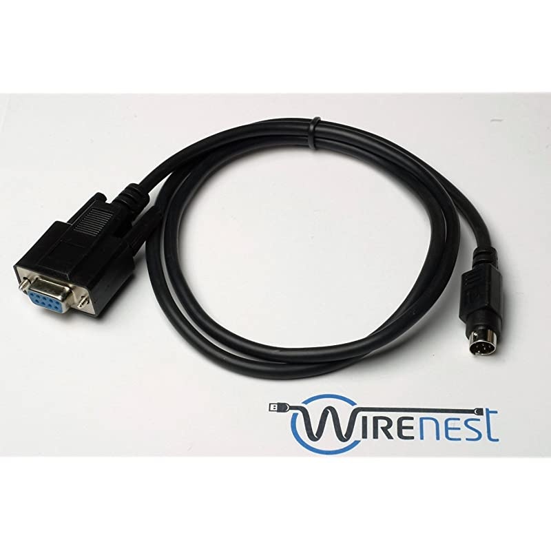 3ft VISCA PTZ Camera Control Cable for Sony EVI/BRC/SRG Series RS232 8 Pin Mini DIN to DB9F Serial