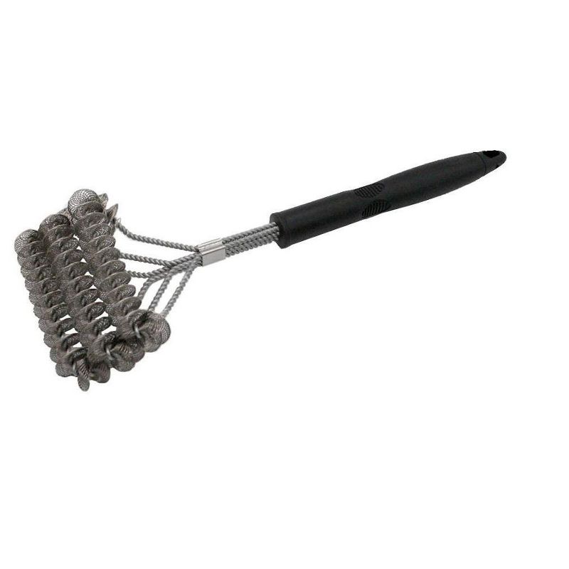 Grilland BBQ Safe Grill Brush 18'' 3 in 1 Barbecue Cleaning Brush w/Comfortable Handle - Perfect Cleaner for Grill Cooking Grates