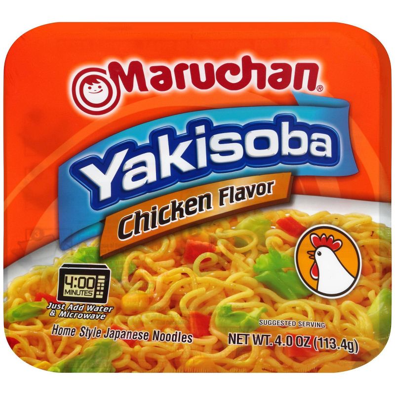 Maruchan Yakisoba Chicken Flavor Noodles 4oz