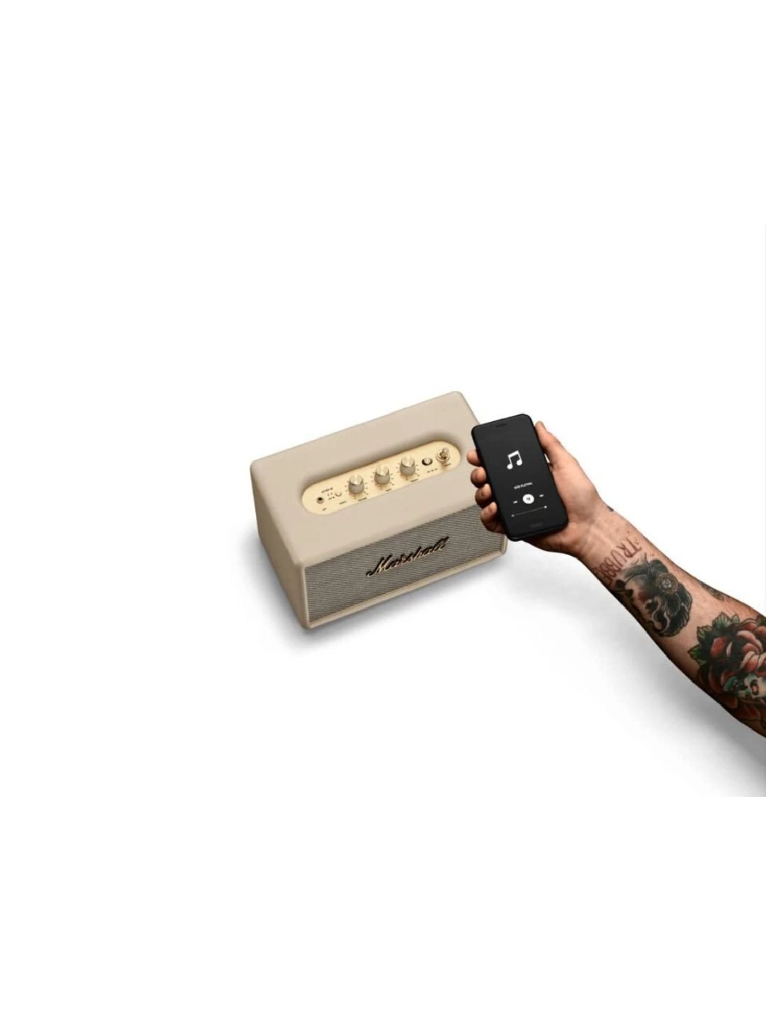 Marshall Acton III Wireless Bluetooth Speaker (Cream)