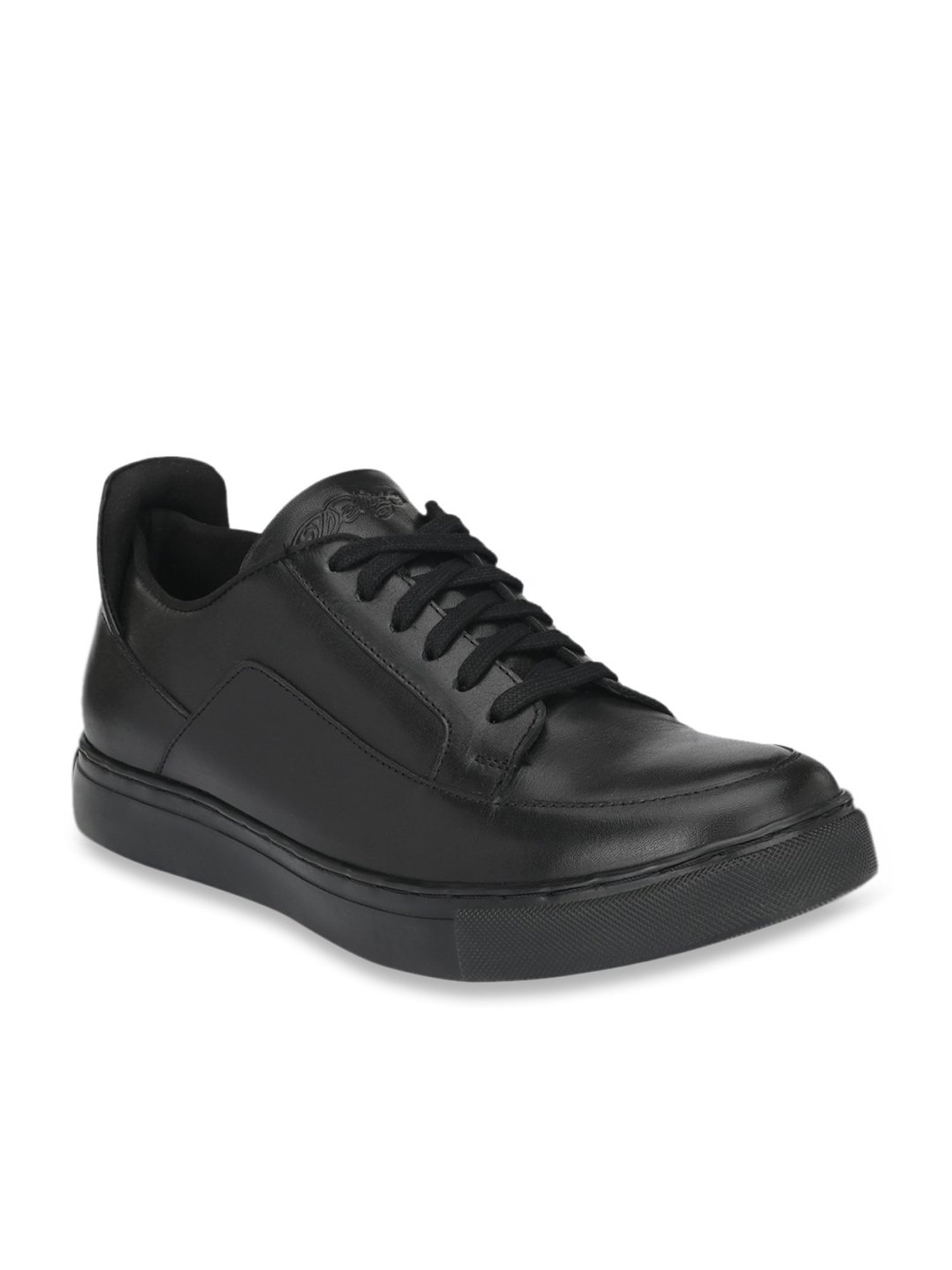 Delize Men's Black Casual Sneakers