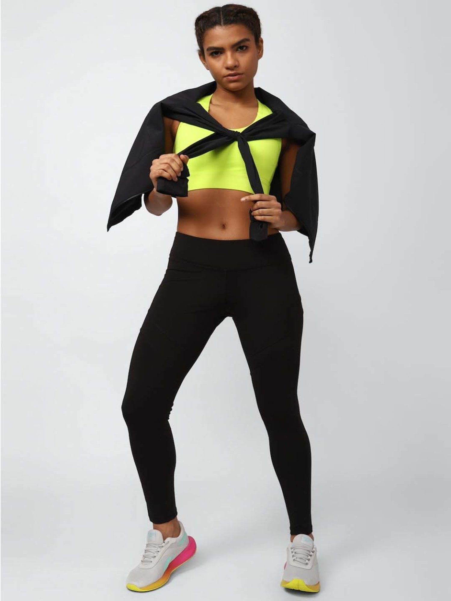 Amante Black Sports Bra