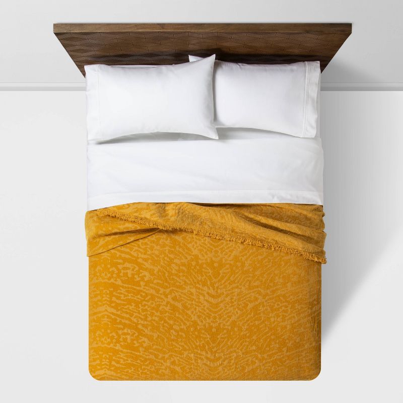 Full/Queen Laos Lily Coverlet White - Vera Bradley