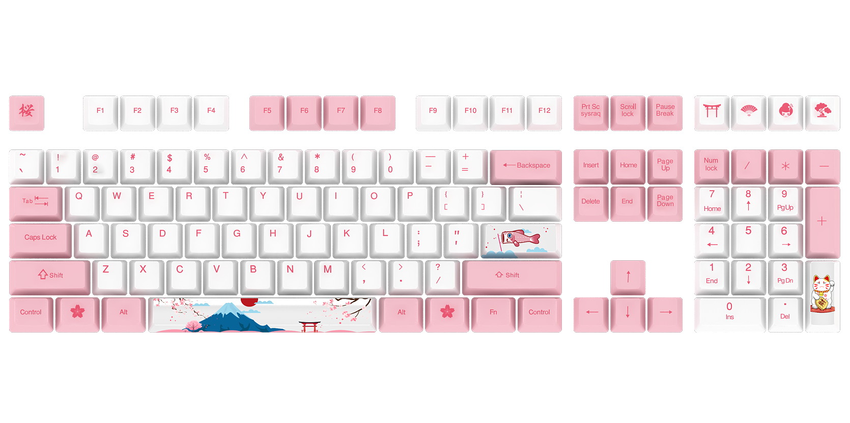 Akko Carbon Retro 158-Key ASA Profile PBT Double-Shot Full Keycap Set for Mechanical Keyboards with Collection Box