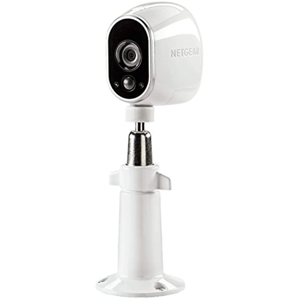 Arlo Adjustable Indoor / Outdoor Mount for Arlo Wire-Free Security Camera - White - VMA1000-10000S