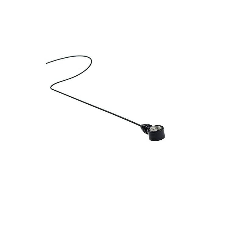 HM-45 Uni-directional Headworn Condenser Microphone - Small and lightweight, minimum visibility, Ideal for singers, performers, DJs, television announcers, etc. 3.5 connection, Black color