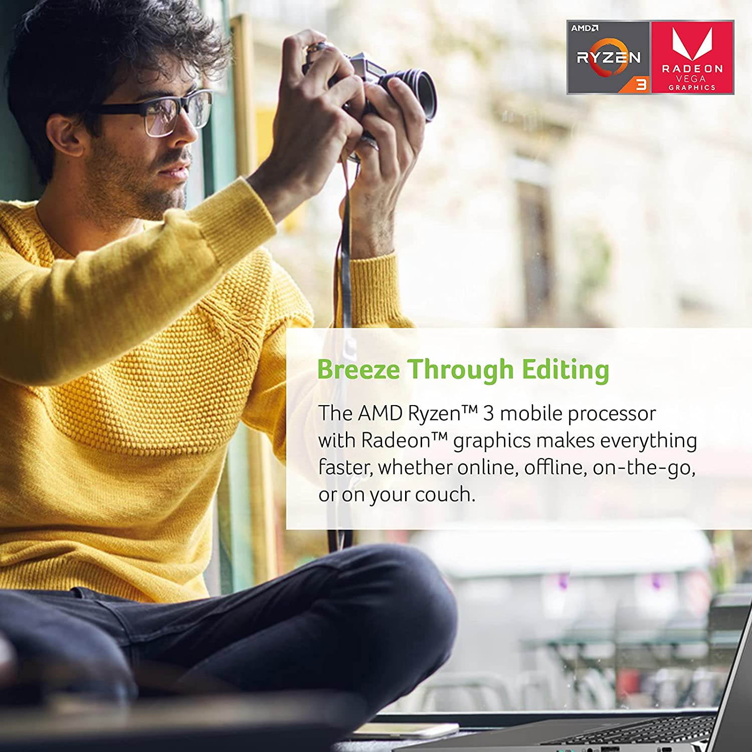 Acer Aspire 5 A515-46-R14K Slim Laptop | 15.6" Full HD IPS | AMD Ryzen 3 3350U Quad-Core Mobile Processor | 4GB DDR4 | 128GB NVMe SSD | WiFi 6 | Backlit KB | Alexa | Windows 10 Home (S Mode)