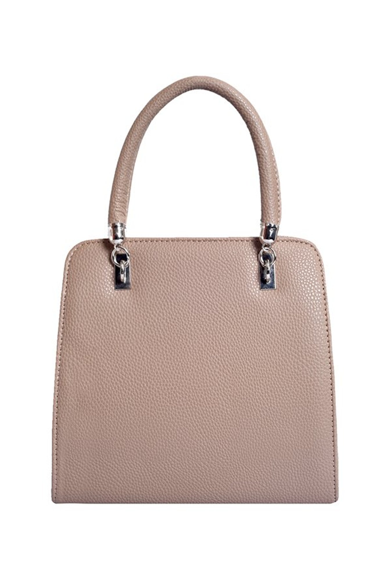 Lino Perros Beige Solid Handbag