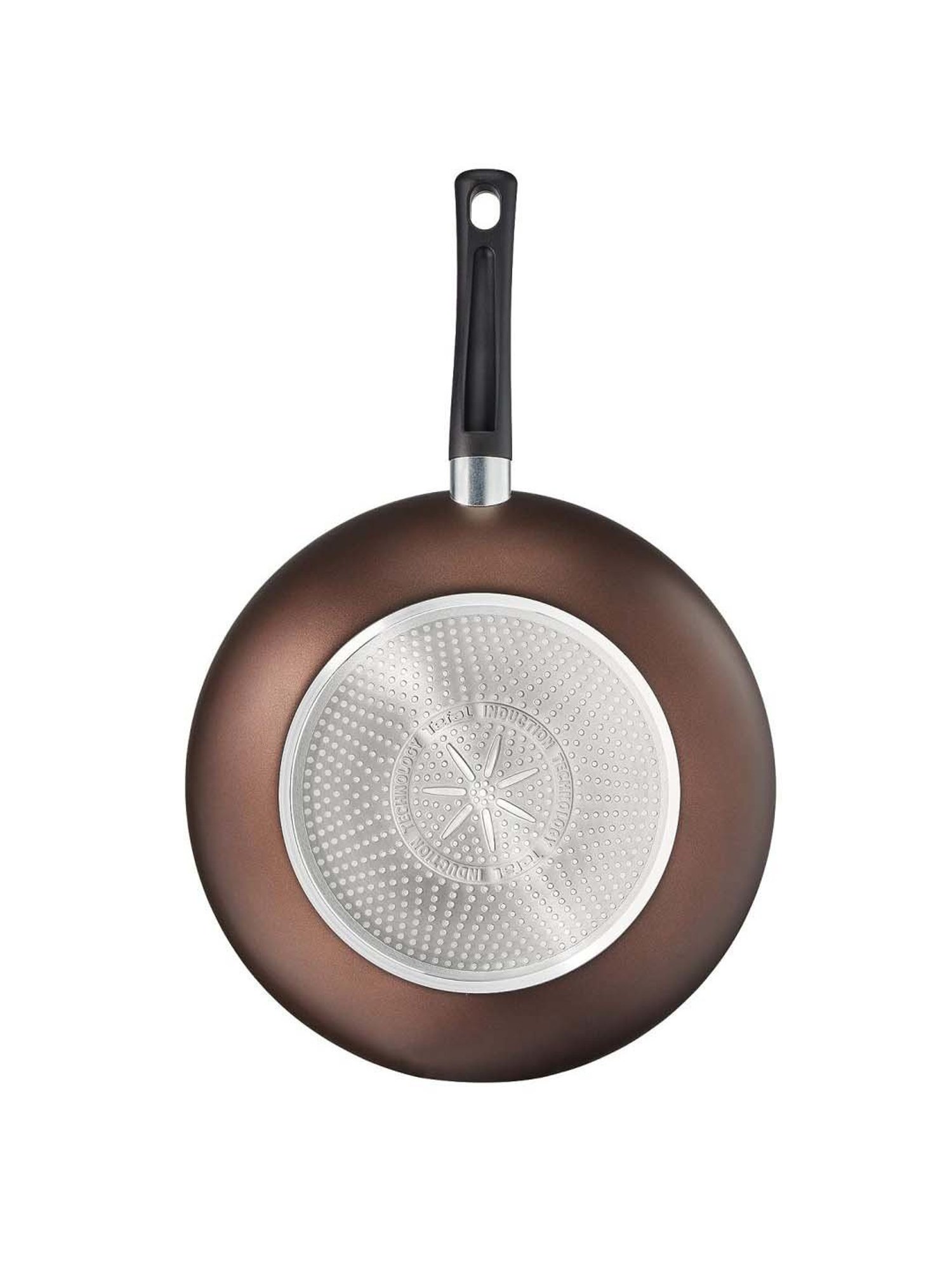 Tefal Super Cook Plus Brown Aluminium 26 cm Non-Stick Coating Finish Wok Pan (1.7 L)