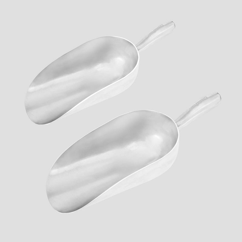 Creole Feast Utility 2pc Cast Aluminum Food Scoop