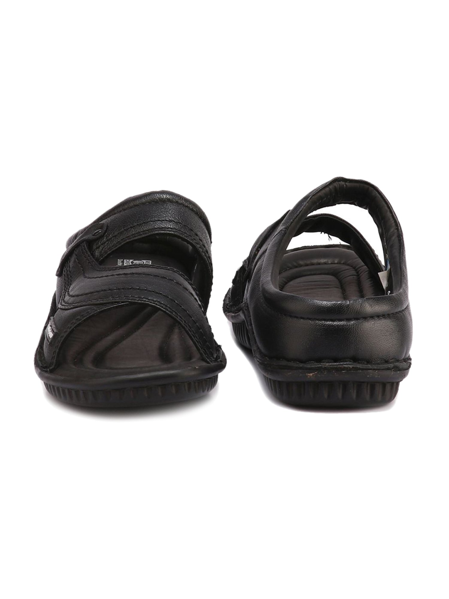 Red Chief Men's RC248n Black Casual Sandals