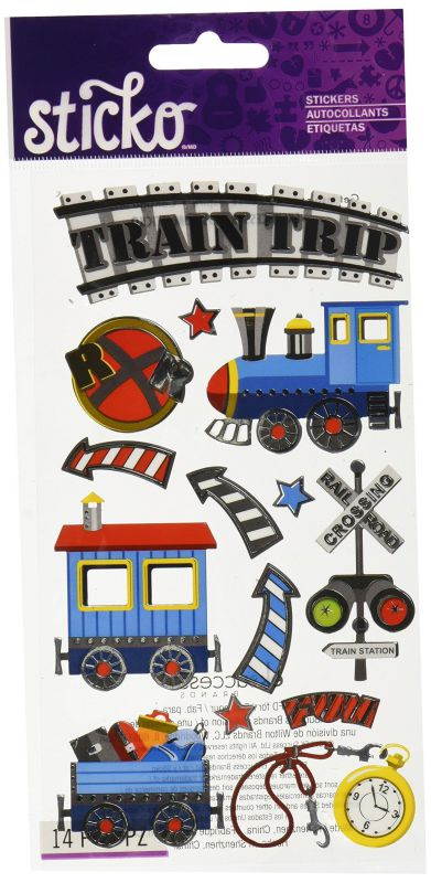 Sticko Classic Stickers-Trains