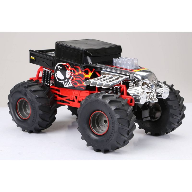 New Bright  Hot Wheels R/C  Monster Truck - 1:10  Scale - 9.6 Volt  - Bone Shaker