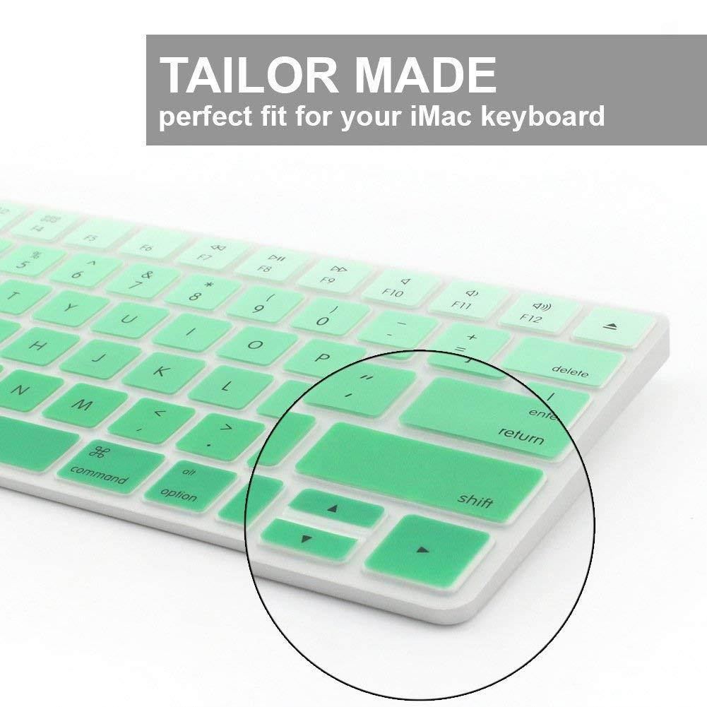 All-inside Ombre Green Cover for Apple Magic Keyboard (MLA22LL/A) with US Layout