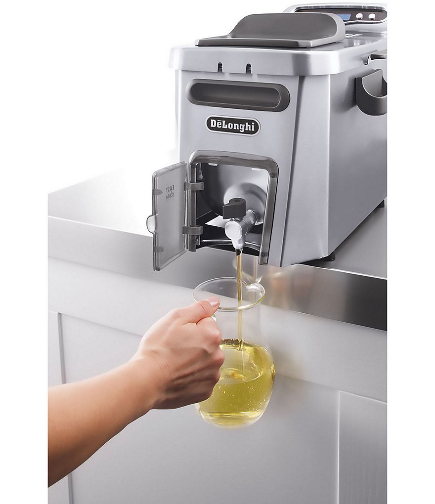 DeLonghi 4.5 Liter Deep Fryer with Easy Clean Drain System