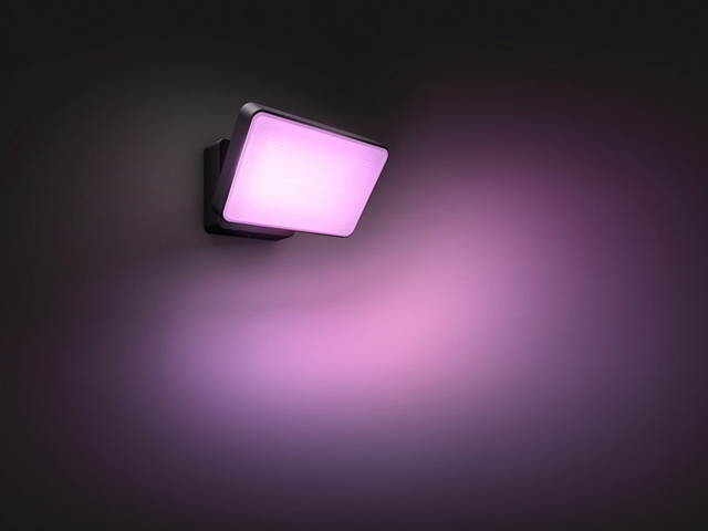 Philips Hue Smart White and Color Ambiance Discover Outdoor Floodlight (Hue Hub Required, Smart Light Works with Alexa, Apple Homekit and Google Assistant)