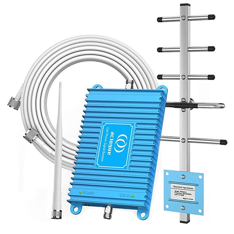 LTE ATT TMobile 65dB 700MHz Cell Phone Signal Booster for Home and Office Band 1217 FDD LTE Mobile Phone Signal Amplifier Including 45 Feet RG58 Cable Repeater Full Kit