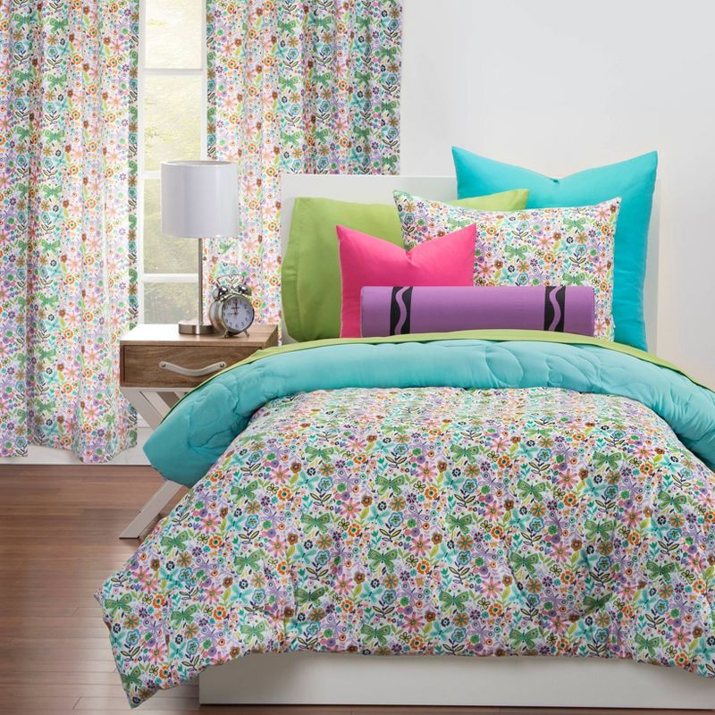 Red Solid 84" Rod Pocket Single Curtain Panel - Leaning Linens