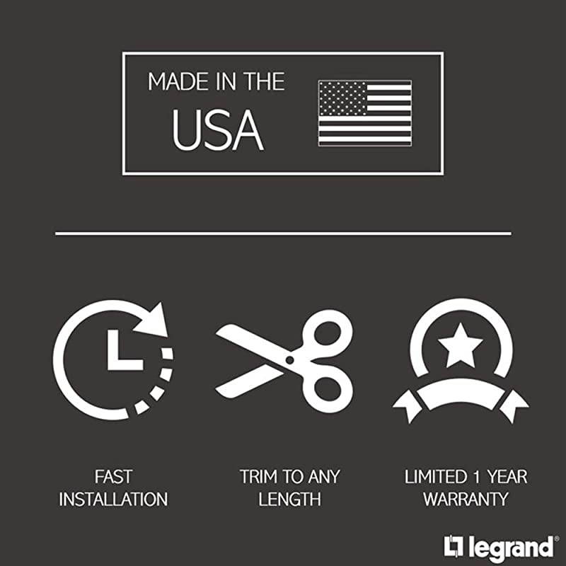 Floor Cord Management Kit Corduct Cord Protector Wire Organizer and Hider Rubber Cable Cover and Concealer Brown 5 Feet CDB5