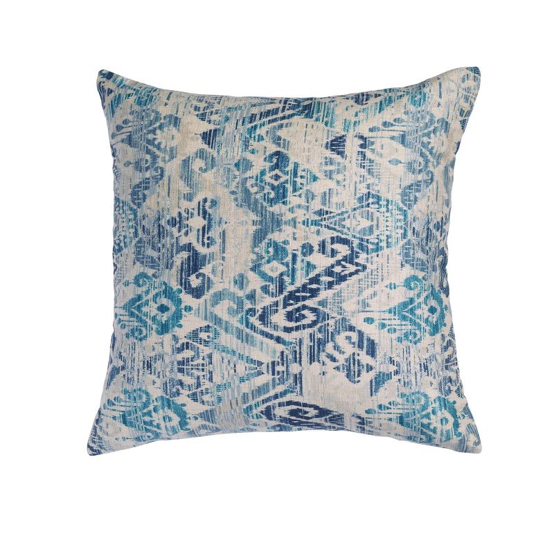 20"x20" Oversize Exton Square Throw Pillow Blue - Sure Fit