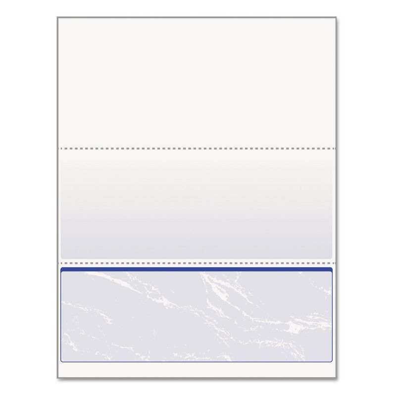 Docugard Standard Security Check Blue Marble Bottom 24 lb Letter 500/Ream 04517